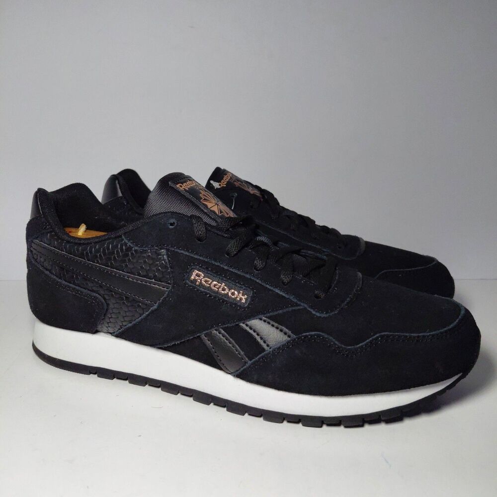REEBOK Classic Harman Run S Women's Ortholite Running Shoes Size 10M Black